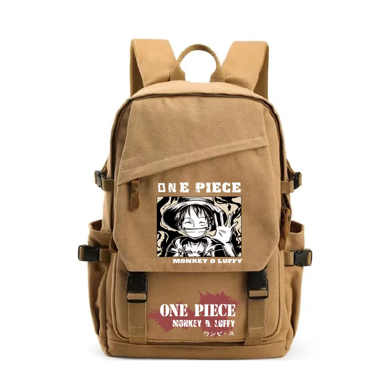 

Japanese anime One Piece Luffy handsome cartoon patterned backpack Anime peripherals Small gift