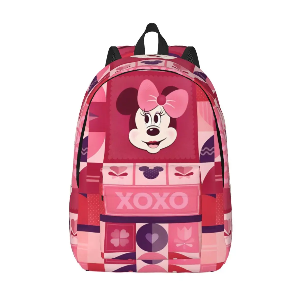

Minnie Mouse Print Backpack Hiking Backpacks Teen Fashion School Bags Designer Pattern Rucksack