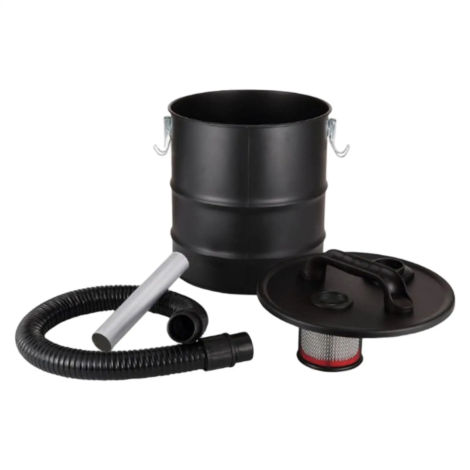 20L Dust Collection Barrel Cyclone Ash Separator Industrial Collector Bin Universal Vacuum Dust Filter for Woodworking Debris