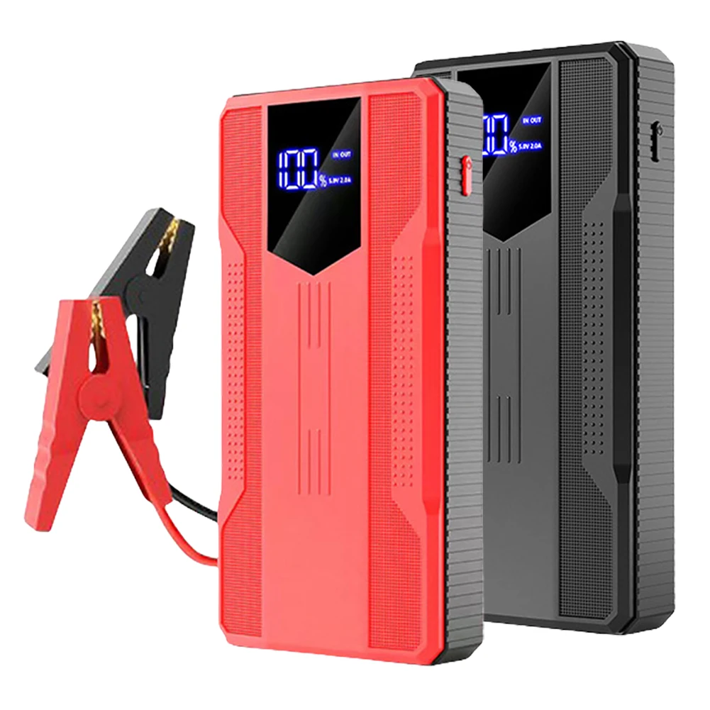 Multifunctional Power Bank 20000mAh Car Booster Charger Digital Display Car Starting Device with Light Car Emergency Booster 12V