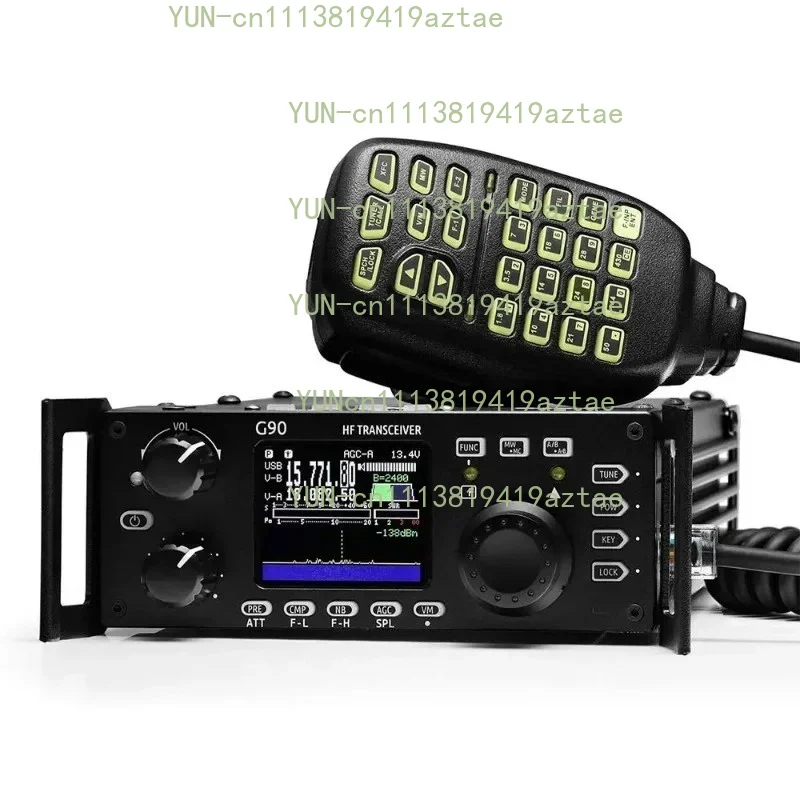 G90S/G90N 20W SDR QRP HF Transceiver for Ham Radio, Portable All Mode Shortwave Radio with Built-In Antenna & Anderson Power