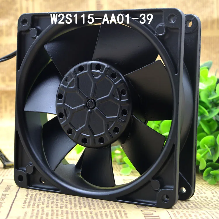 1PIECE metal Silent Cooling Fan 22W DC220V Advanced cooling fan 127*127*38mm W2S115-AA01-39 Industrial control fan