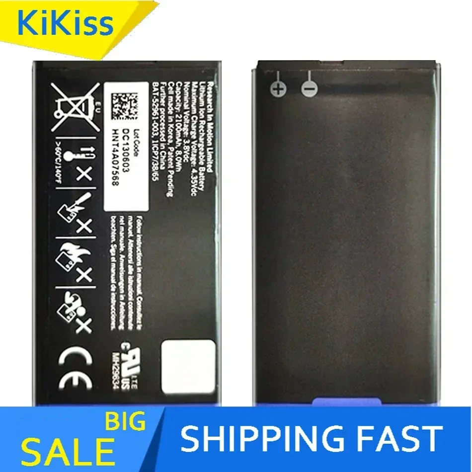 Mobile Phone Battery BAT-52961-003 BAT52961003 2100Mah For Blackberry Q10/Q10 LTE/Q10LTE SQN100-1