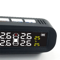 Car Tyre Pressure Monitor Solar Powered Tire Pressure Monitoring System Tire Pressure Gauge