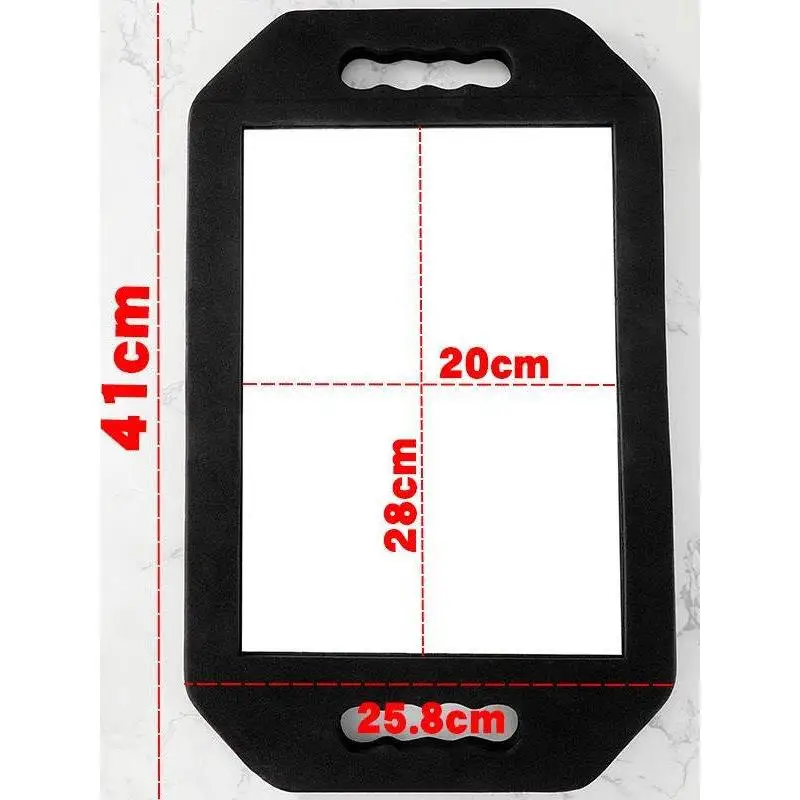 

Зеркало для парикмахерской с высоким разрешением, портативное, квадратное, с четким изображением, для стрижки волос