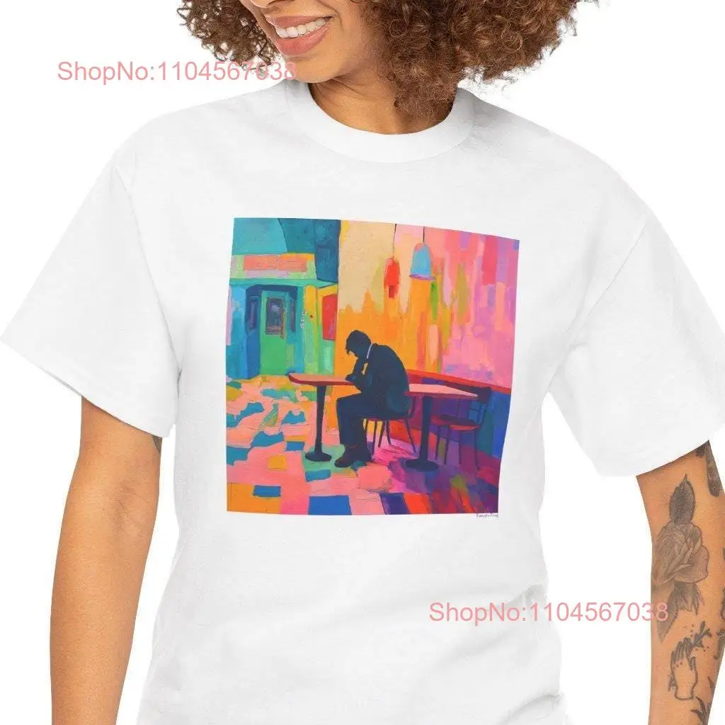 

Solitude in Color T Shirt Vibrant Emotional Abstract Art long or short sleeves