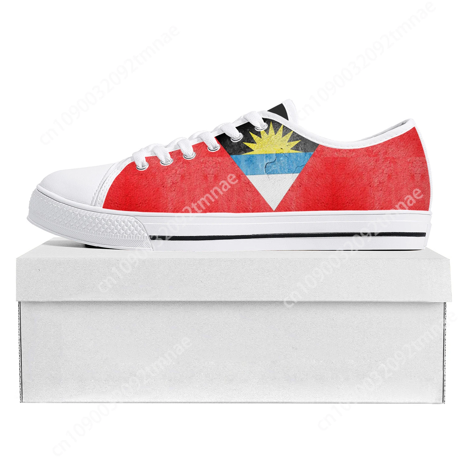 

Antigua and Barbuda Flag Low Top High Quality Sneakers Mens Womens Teenager Canvas Sneaker Prode Casual Couple Shoes Custom Shoe