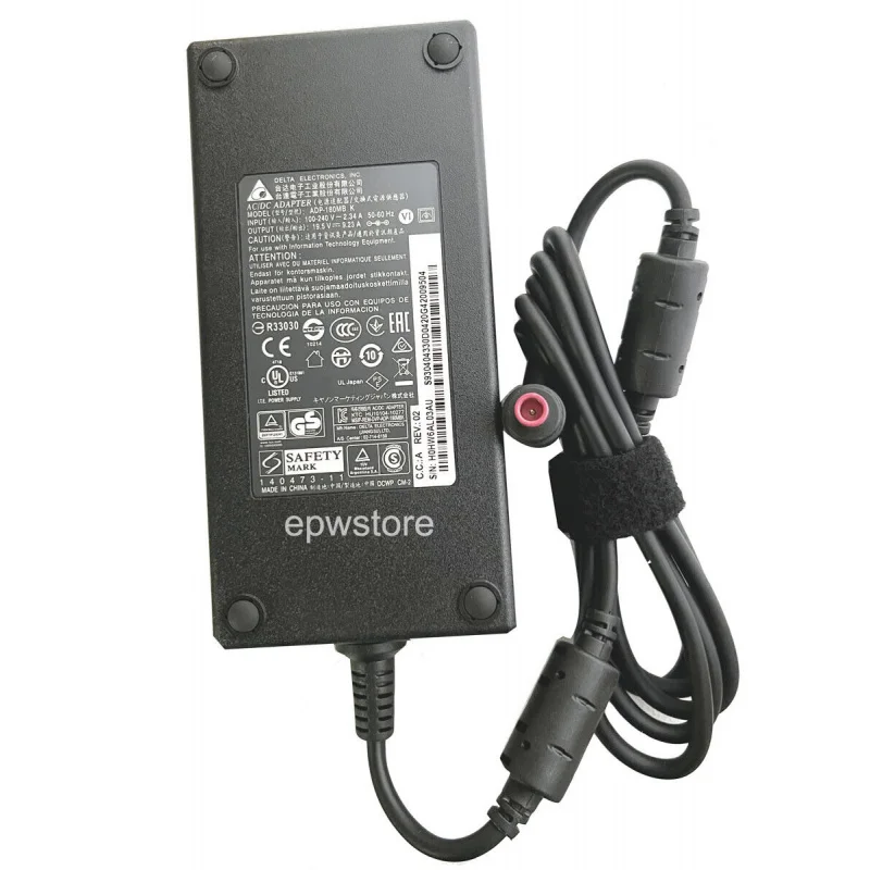 

Зарядное устройство Delta 19,5 В, 9,23 А, 180 Вт, адаптер переменного тока для MSI GL65 Leopard 9SCSR 10SDR-492
