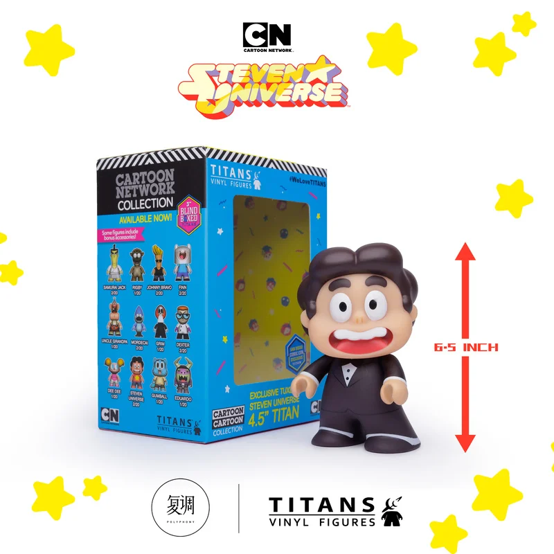 

Super7 Titans Universe Фрак для мальчиков Ограниченная серия Steven Universe 6,5-дюймовые фигурки Коллекция украшений Орнаменты M