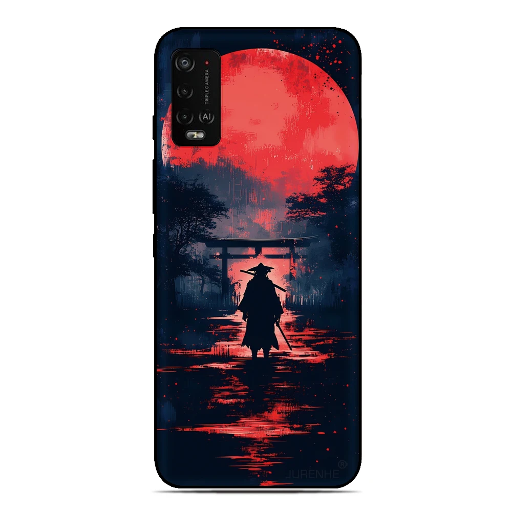 Japan Samurai Phone Case For Nokia C32 G42 6.2 7.2 5.4 G21 C21 C1 C01 G11 Plus C12 C31 C02 G22 G20 G10 C10 C20 8 C3 2.4 Cover view 3