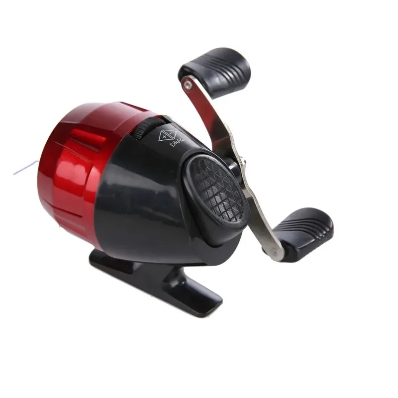 Carretilha de Pesca Portátil com Relação 3.0:1 Multicolorida com Braço Oscilante para Lançamento de Arpão