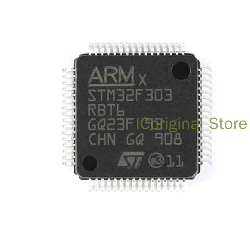 

Новый и оригинальный sotck STM32F303RBT6/RCT6/CCT6/C8T6/CCBT6 LQFP-64 микроконтроллер MCU чип LQFP64 ic rbt6