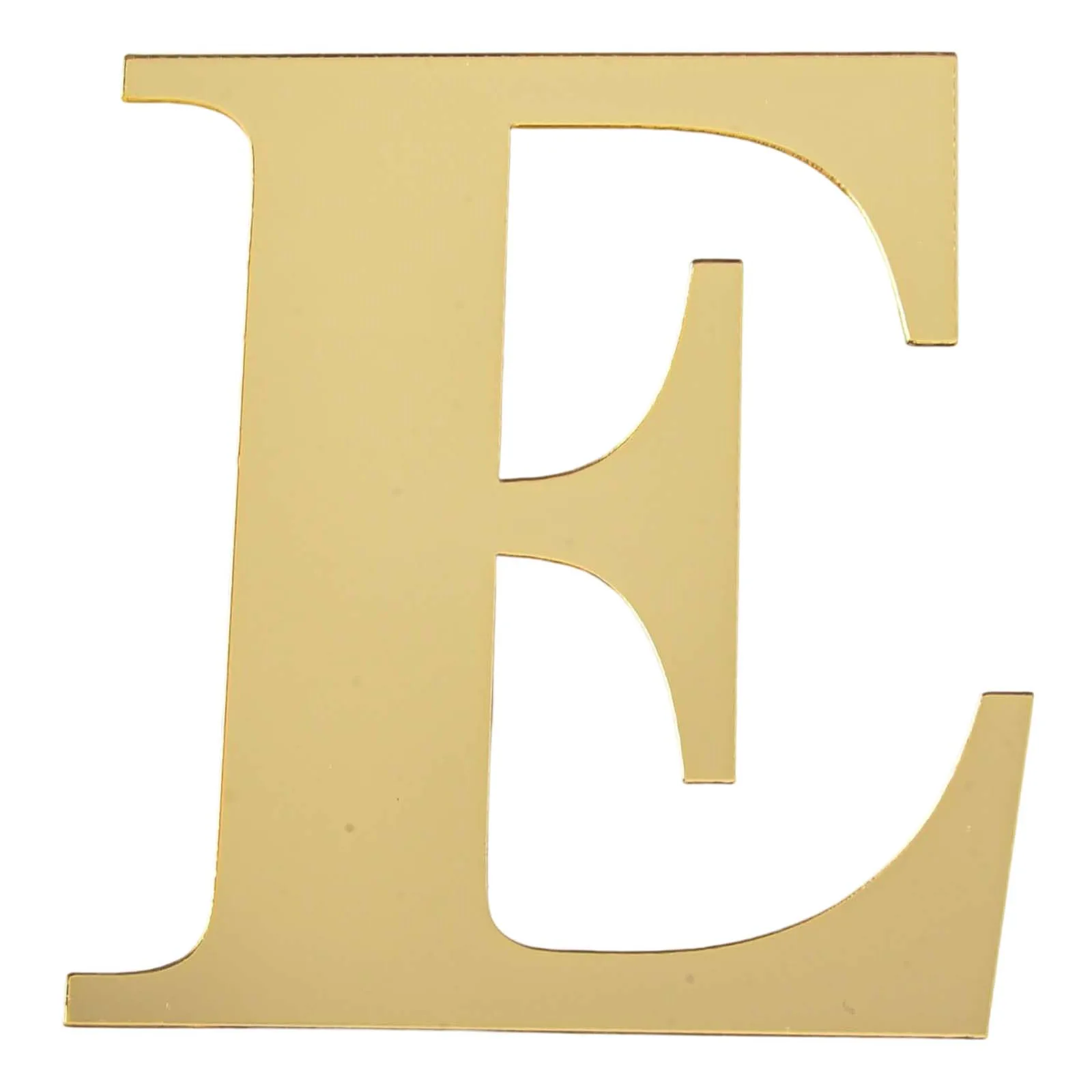 Acrylic Mirror Wall Sticker 26 Alphabet Stickers DIY English Letters Gold Home Decoration Living Room Festival