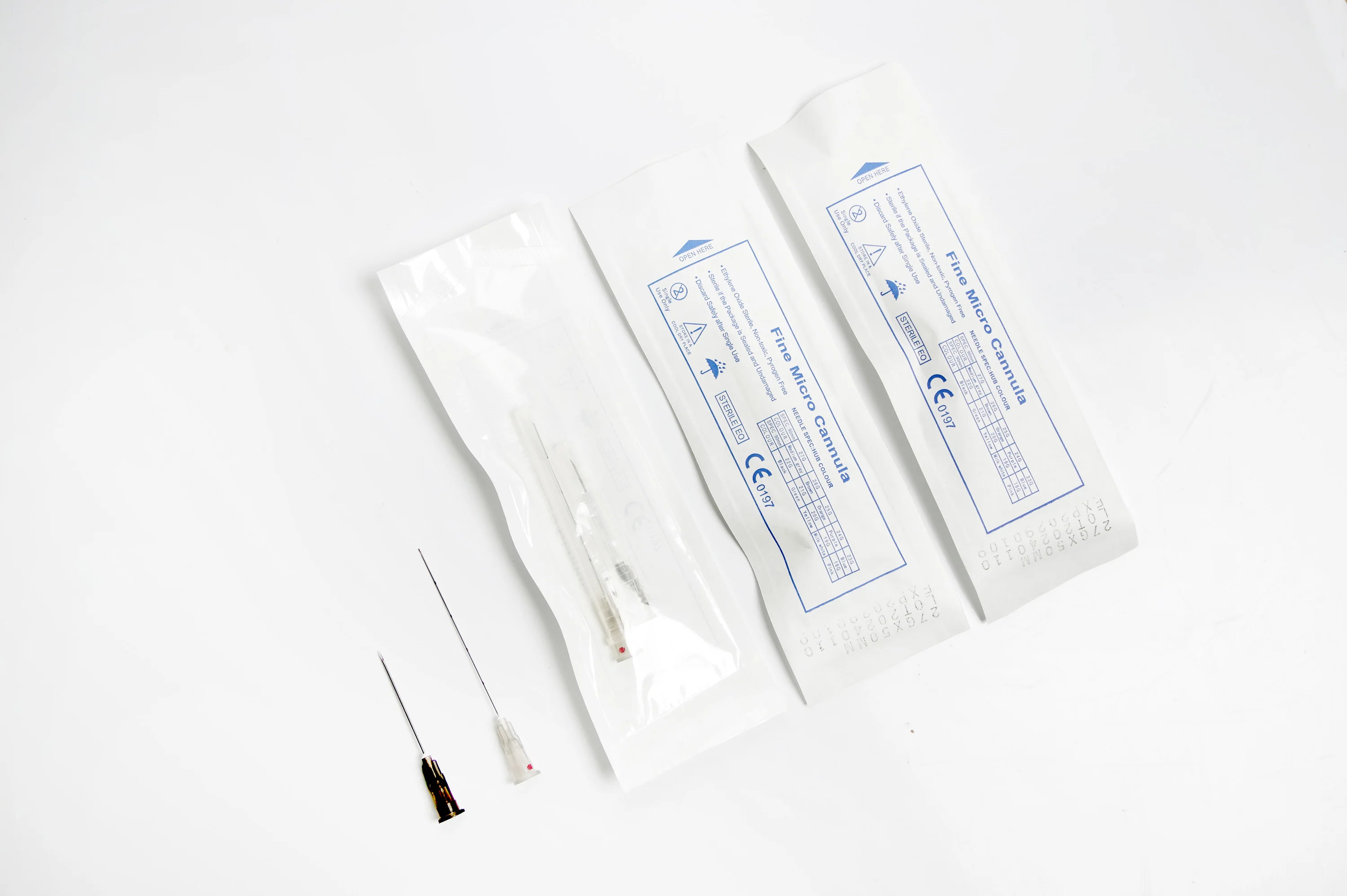 

27G13mm25mm38mm50mm70mm Pointed needles Blunt needleblunt cannula needle for Injectable Hyaluronic Acid Fillers