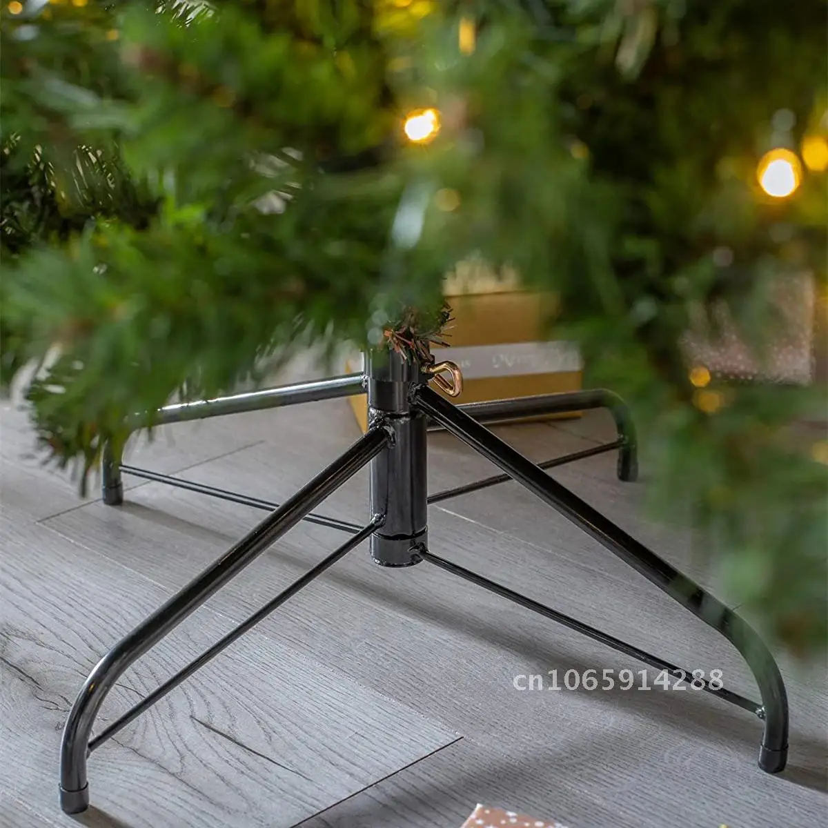 

Large Artificial Christmas Tree Green Stand Flame Retardant Fir Tree De Pождество Metal White Natal Solid Navidad Arbol with for