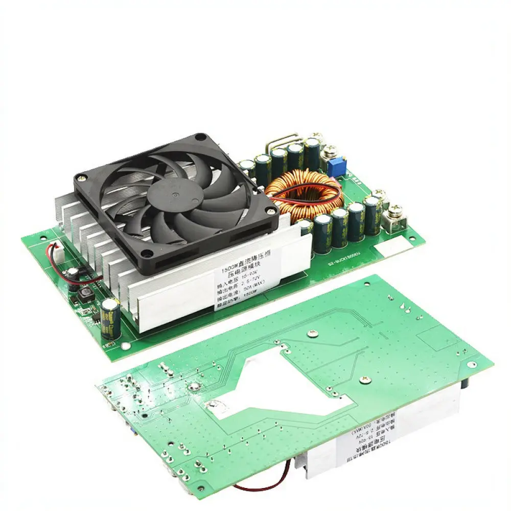 Industrial Voltage Regulator 1500W Buck Module High Power Adjustable Step Down Converter Board DC 15 90V To 2 5 72V Output