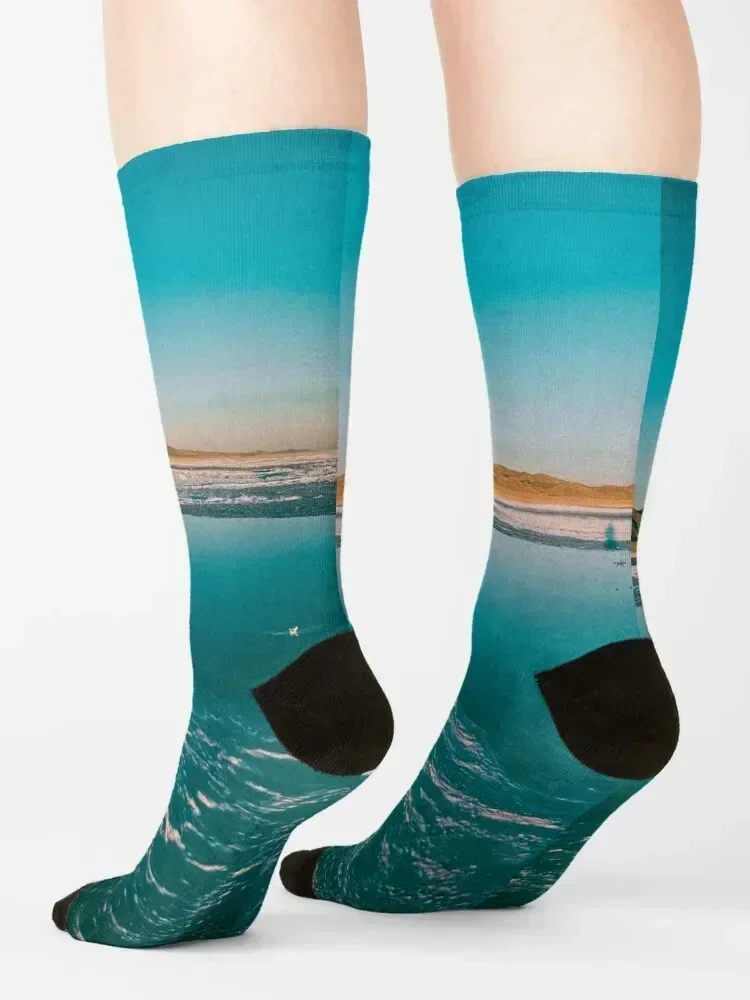 The Great Salt Lake Socks compression winter thermal Stockings cycling Socks Girl Men's