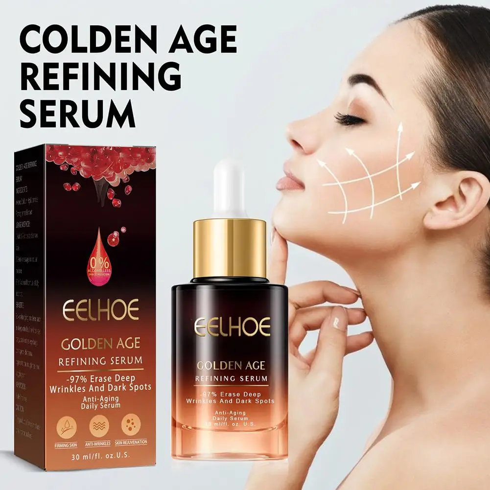 For Golden Age Refining Serum For Anti-aging, Anti-wrinkle,firming And Moisturizing,Fade Dark Circles Essence For Skincare L0H2