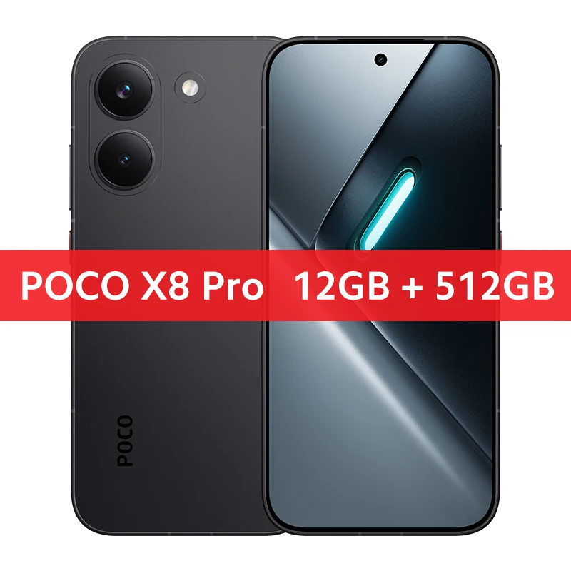 Wersja globalna POCO X8 Pro, procesor Dimensity 8500-Ultra, aparat 50 MP Sony Lmx882 z stabilizacją obrazu OIS, ekran Amoled o rozdzielczości 1,5K i częstotliwości odświeżania 120 Hz, wyjątkowo jasny, bateria o pojemności 6500 mAh (typowa)  — zdjęcie produktu 10
