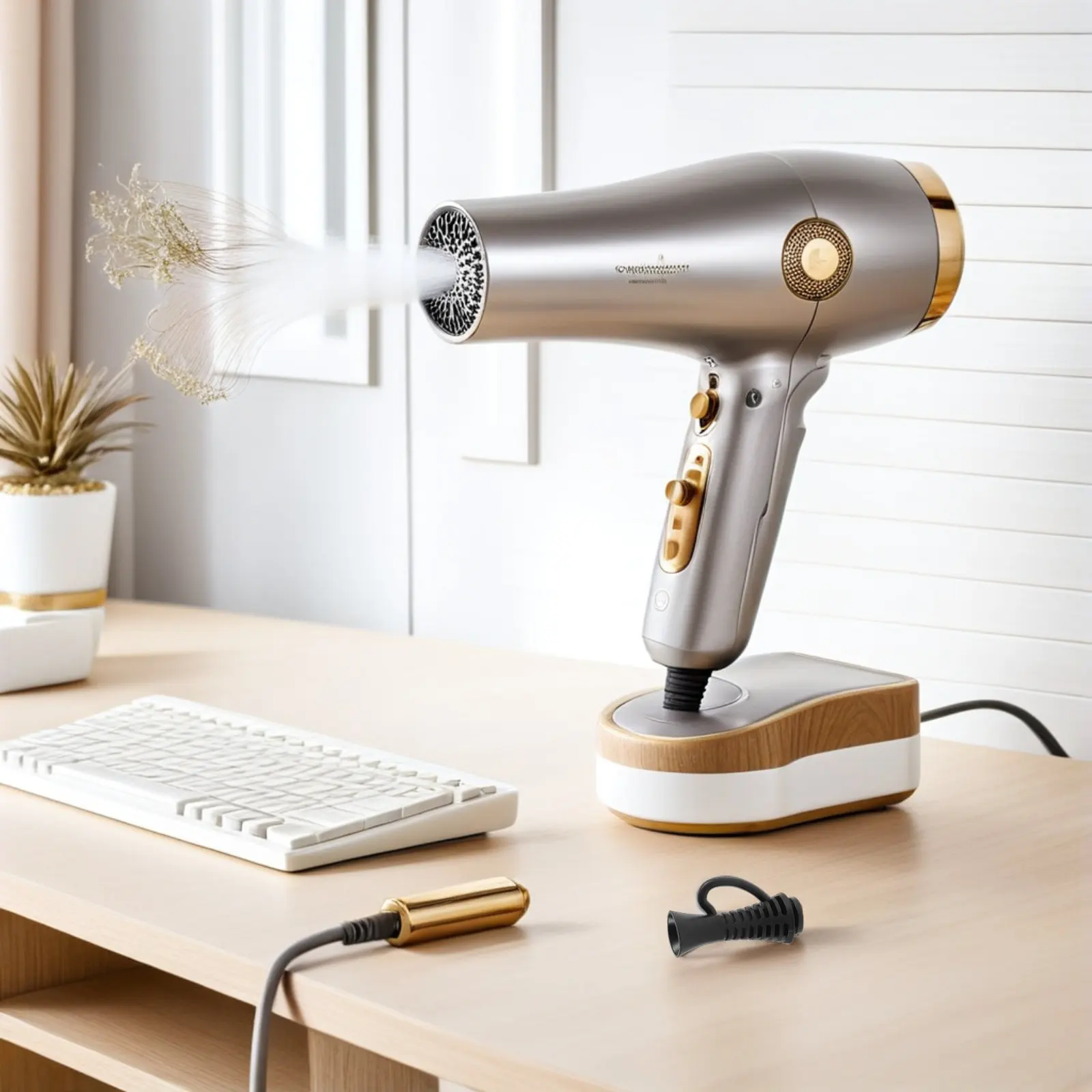 

10Pcs Hair Dryer Cord Tail Sleeve Spiral Flexible Heat Resistant Plastic Wire Bushing Cord Strain Relief Boot for Blower Dryer