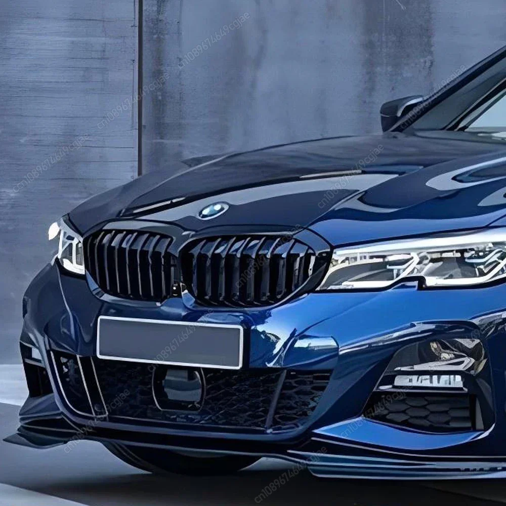 

Решетка радиатора (ноздри) переднего бампера для BMW 3 серии G20 G21 M-Sport 2019-2022, черная, тюнинг-комплект