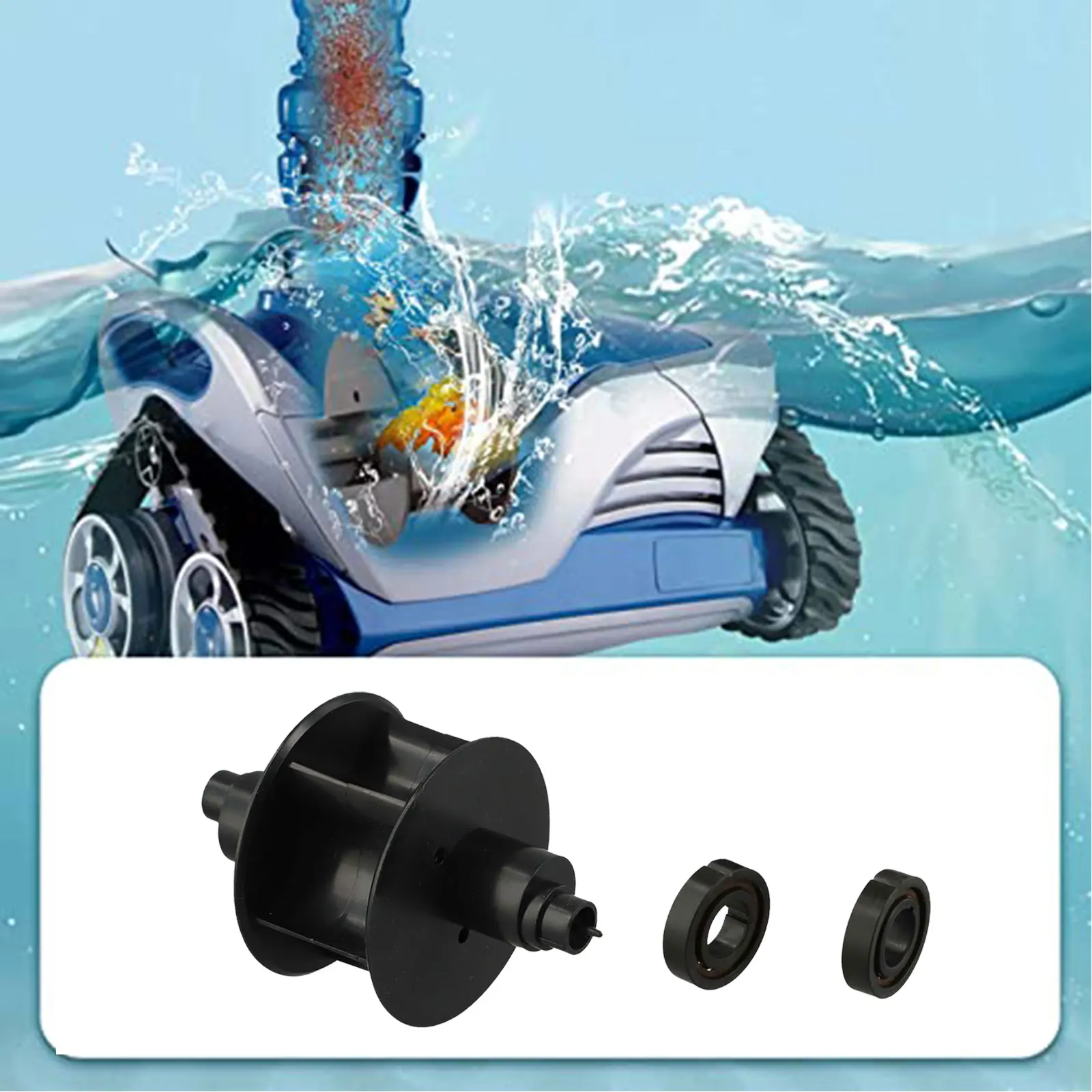 Precision engineered turbine bearings in a three piece configuration suited toAXVs621DAt AXVs036B AXVs601CAt models