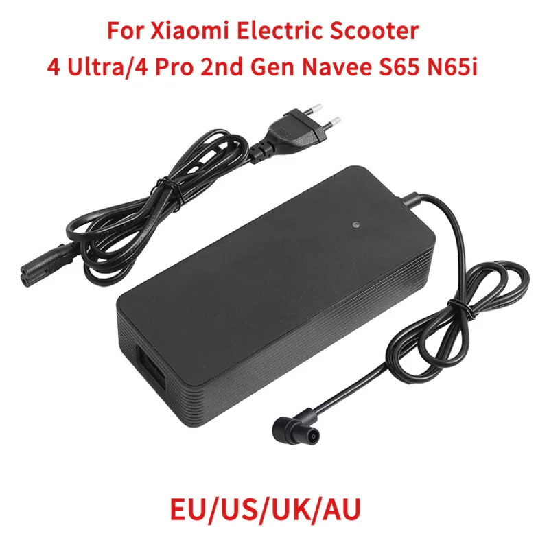 

53V 2.3A Charger Adapter Power Supply for Xiaomi Electric Scooter 4 Ultra 4 Pro 2nd Gen Navee S65 N65i Accessories Parts