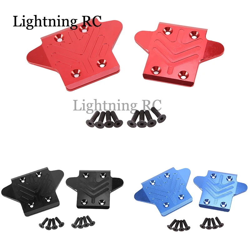 

2pcs Metal Front and Rear Chassis Armor Protective Cover Skid Plate Set for ARRMA 1/8 KRATON 6S RC Car Upgrade Parts