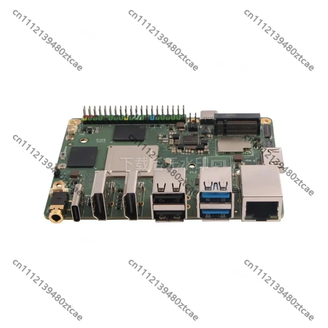 RK3588 8-Core Single Board Computer, LPDDR5 WiFi 6 2.5G Ethernet PoE Support 6TOPS NPU Low Power Consumer Electronic Mainboard