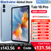 2024 Blackview Tab 16 Pro Tablet Android 8GB+256GB 11'' FHD+ Display  Widevine L1 7700 mAh Battery  Android 14 Tablet PC