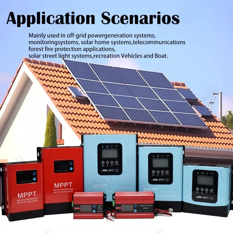 Solar controller, Mayami 12V24V48V lithium lead-acid battery universal 100A charger MPPT