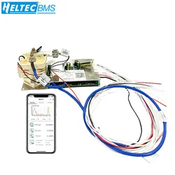 HeltecBMS 350A 500A Smart Relay BMS 7S -24S 2000A Peak Lipo/Lifepo4 Battery protection board with APP 4S 8S 12S 13S 16S 17S 20S