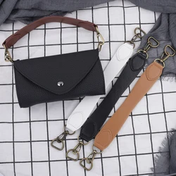 PU Leather Short Bag Handle Shoulder Bag Strap Replacement Handle Belt Women Handbag Belts Antique Clasp Bag Accessories