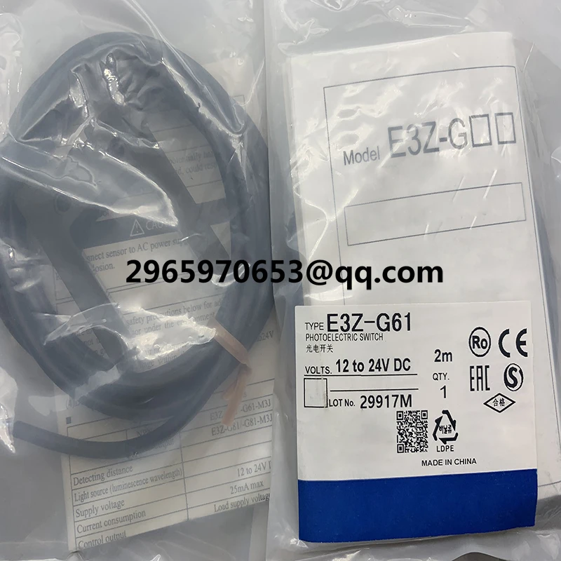 

New sensor for photoelectric switch E3Z-G61-11B E3Z-G62-11D E3Z-G61-11D In stock