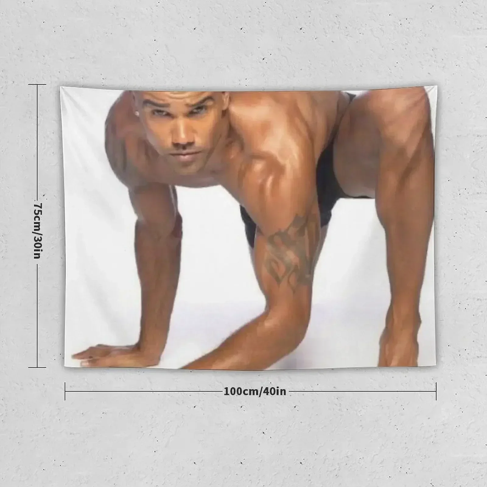 Shemar Moore Tapestry Hanging Wall Aesthetic Room Decor Room Decorations Aesthetics Wall Decorations Tapestry