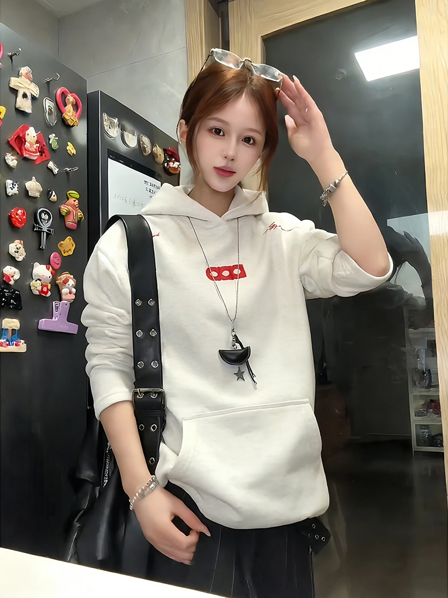 

Мужская толстовка American Style с вышивкой, весенняя, плотная, с цветными вставками, с капюшоном, Cleanfit, в стиле Lazy Style, с длинными рукавами, теплая