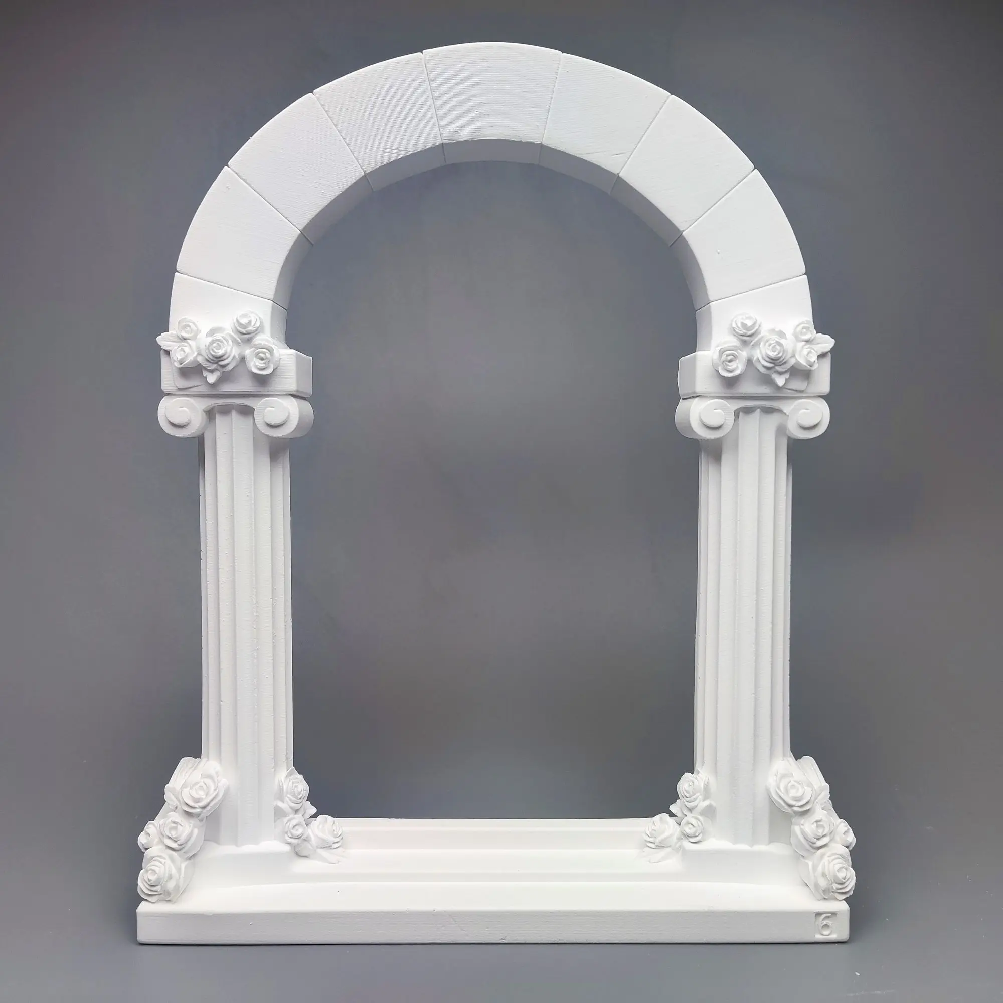 Roman Column Archway Decoration, European Architectural Model Sketch Sculpture, Desktop Archway