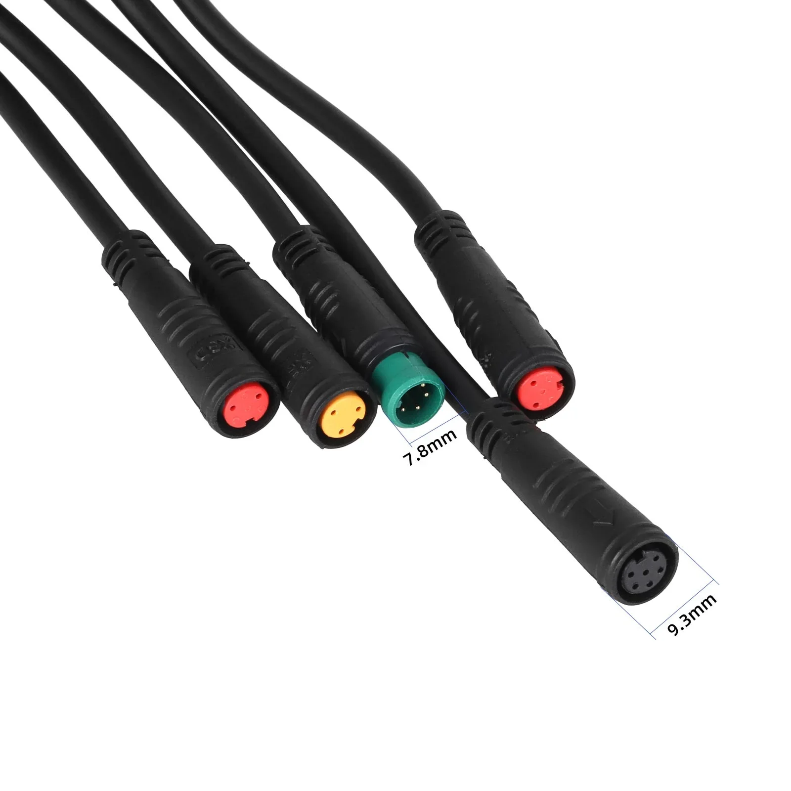 Original Digital Display Meter for Smartgyro TFM13 Electric Scooter 5-Wire Waterproof Connector Display Parts with 4-Pin