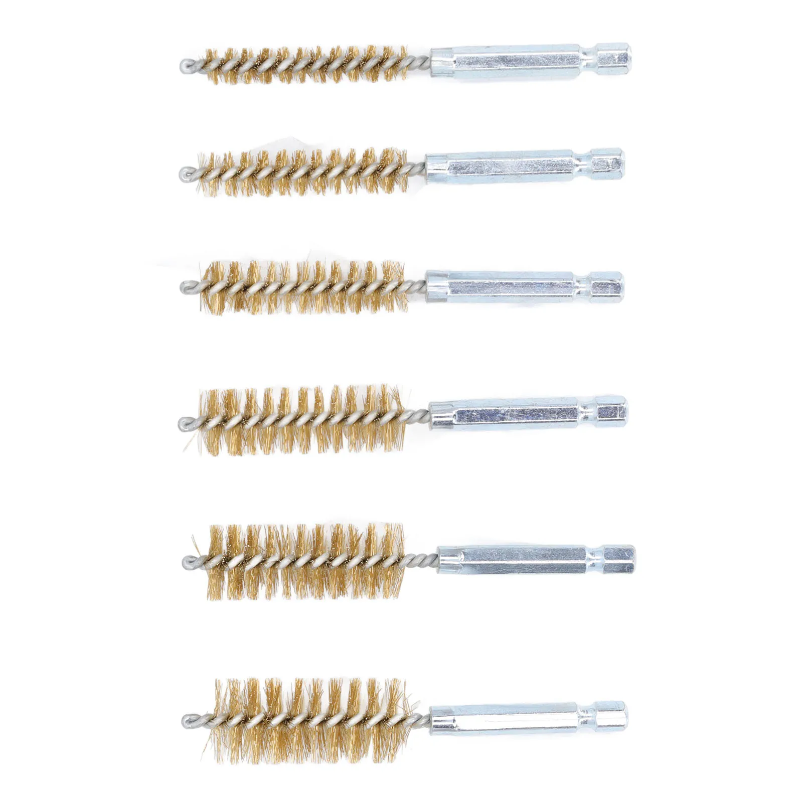 فرشاة خدش 1/4 بوصة ساق سداسية سهلة التركيب فرشاة تتحمل سلك ملتوي قوي مقاوم للصدأ للسيارات