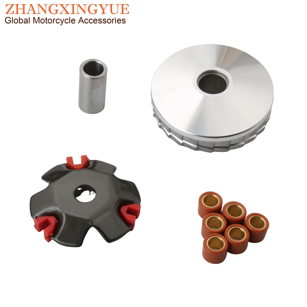 Skuter wariant zestaw wyścigi rolki 16x13mm 7g dla Kymco Agility 50 DJ S Filly ludzi Super 8 witalność Yager GT 50cc 4-suwowy — zdjęcie 3