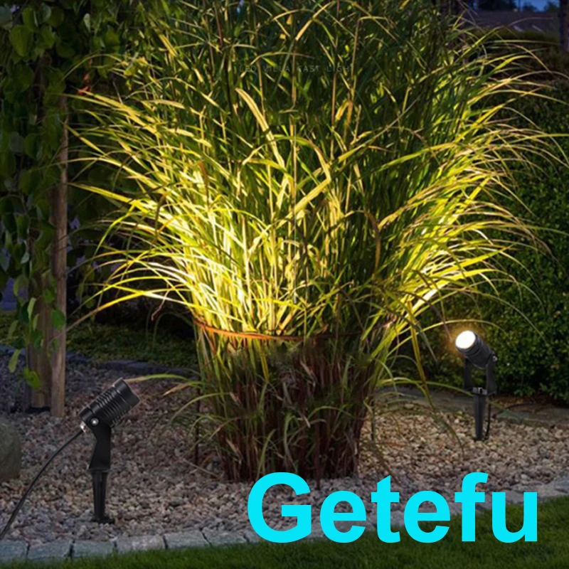 Dimmable Waterproof Landscape LED Lawn Light 12V 110V 220V Landscape Spot Light IP65 Outdoor LED Light 5W 7W 10W 12W Garden Lamp