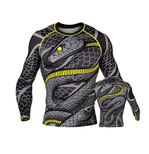 The Snake 3D Printing Funny New Style Men's Casual Long Sleeve Men's Long Sleeve T Shirts Trend Top Tees Cool Casual Clothing