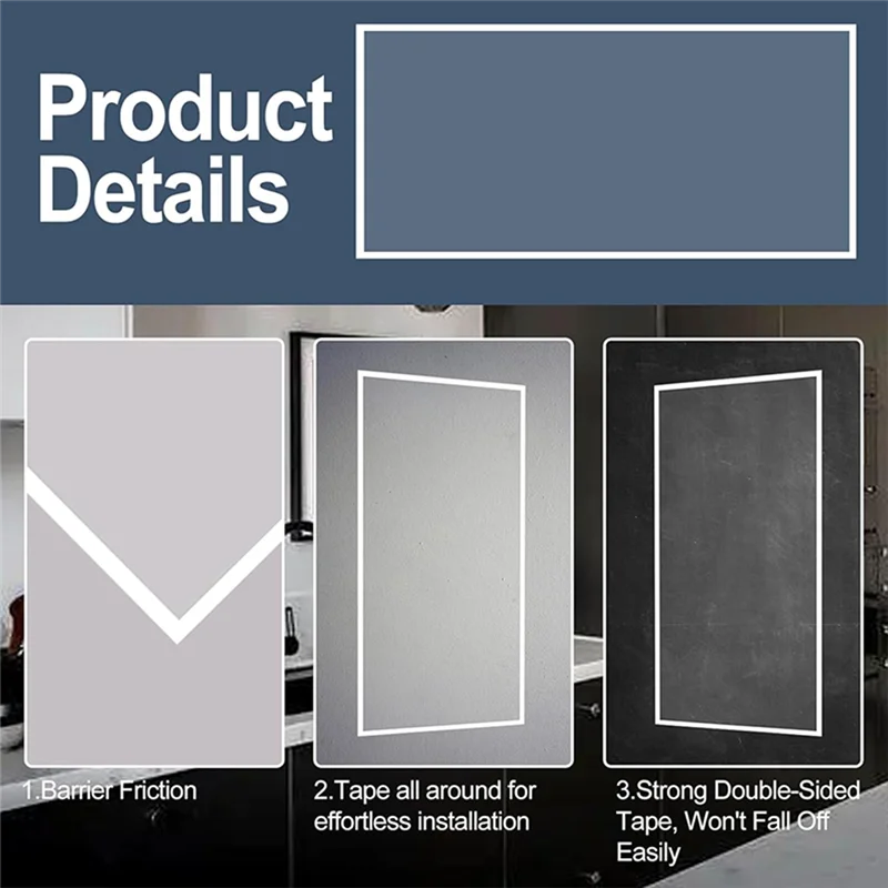 AA76-غطاء عدسة خزانة الرمل 23 × 11 بوصة 25 قطعة حماة داخلية لاصقة استبدال أجزاء قياسية