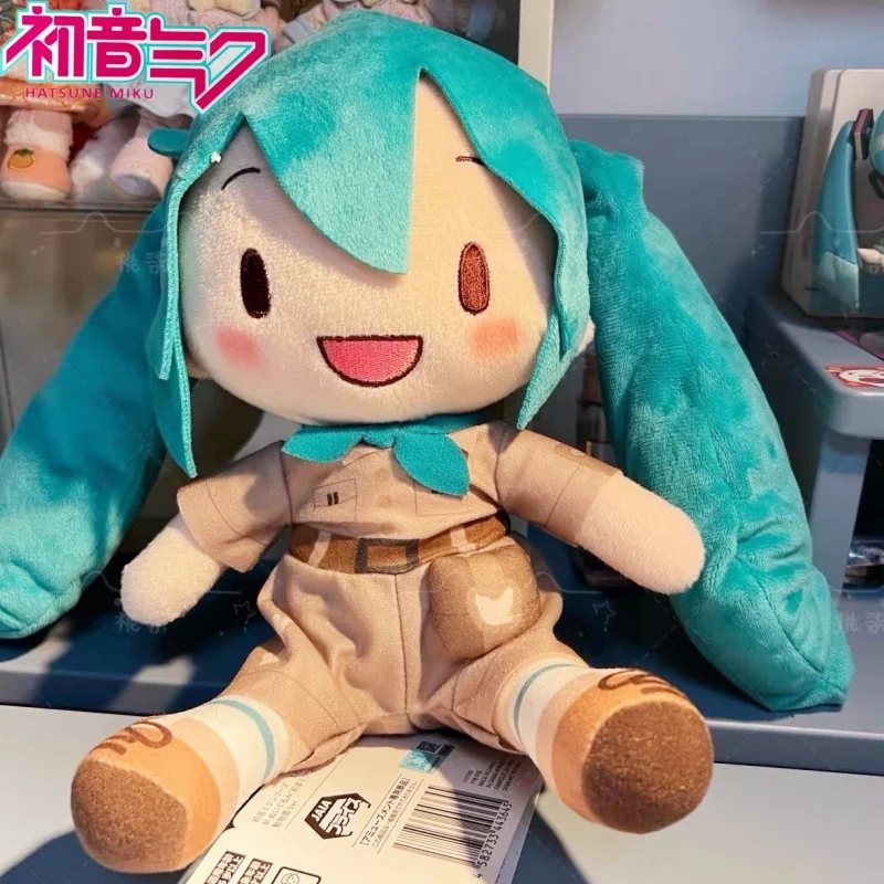 

In Stock Original Sega Fuwa Petit Fufu Hatsune Miku Outward Play Series Zoo Plush Doll Kawaii Cute Cartoon Anime Collectible Gif