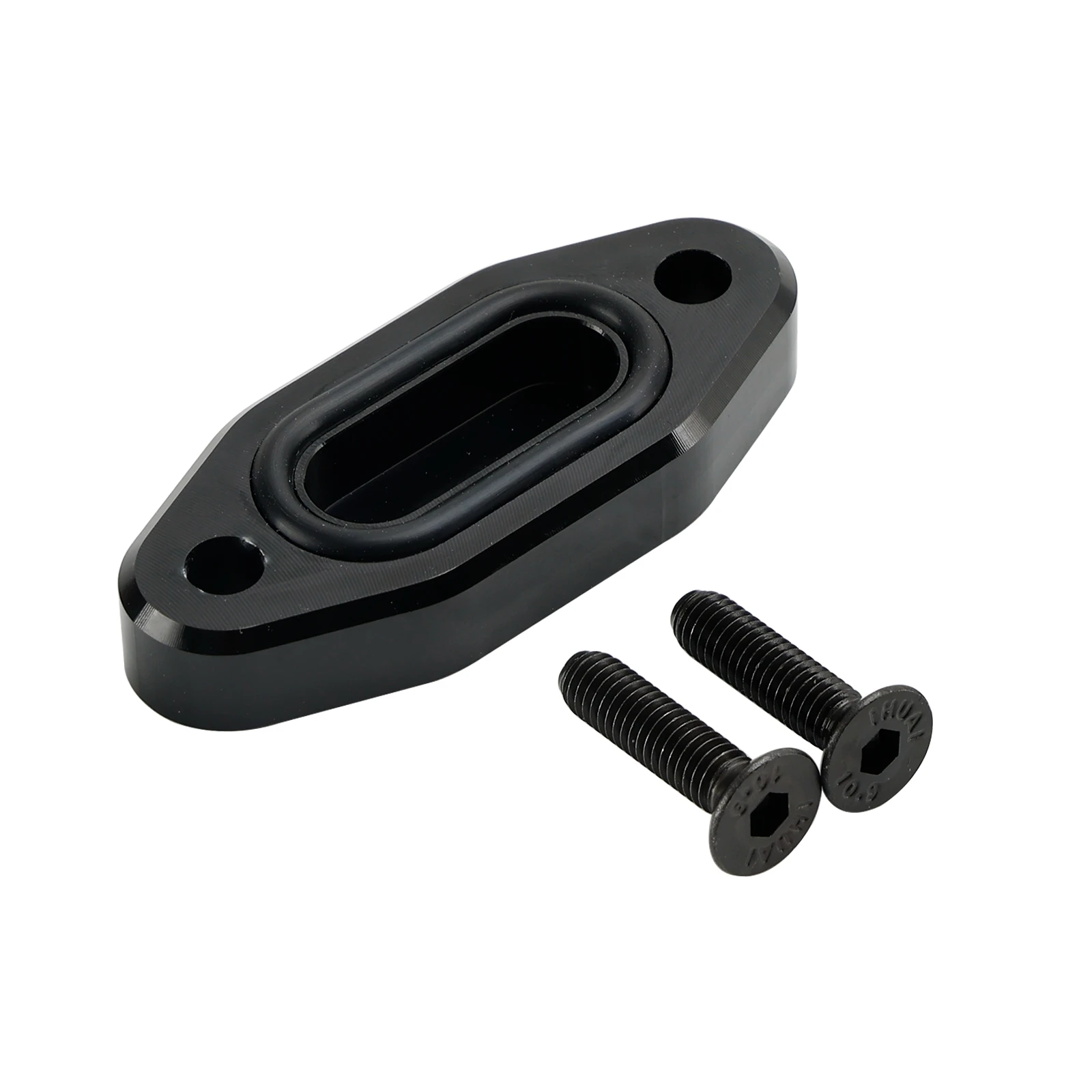 LS Oil Cooler Block Off Plate 1997-2003 LS1 LSX LS3 LS6 4.8L 5.3 5.7 Black Car Accessories