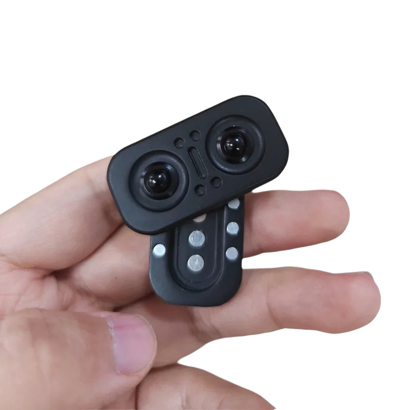 Bloco deslizante magnético coruja fidget rotador manual metal edc brinquedo adulto mesa de escritório brinquedo melhor presente