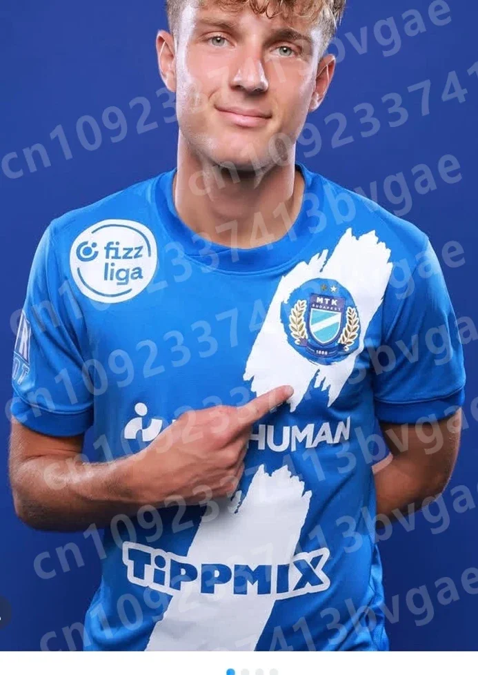 26/25 أحدث المجر سوبر كرة القدم الرجال جيرسي المجرية التجفيف السريع MTK كرة القدم بنين مباراة تدريب جديدة الفانيلة الخاصة
