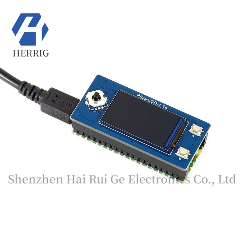

Raspberry Pi Pico 1.14 inch 65K color display SPI LCD screen module