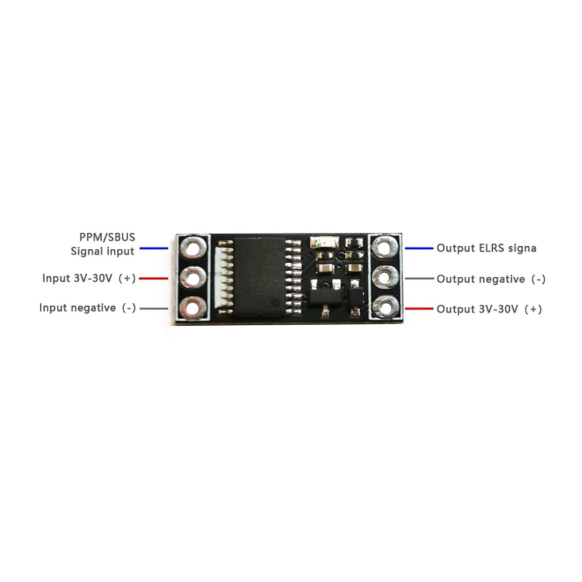 Placa adaptadora para AT9S FLYSKY WLFY MC Transmissor, Módulo CR1, PPM, SBUS para ELRS CRSF