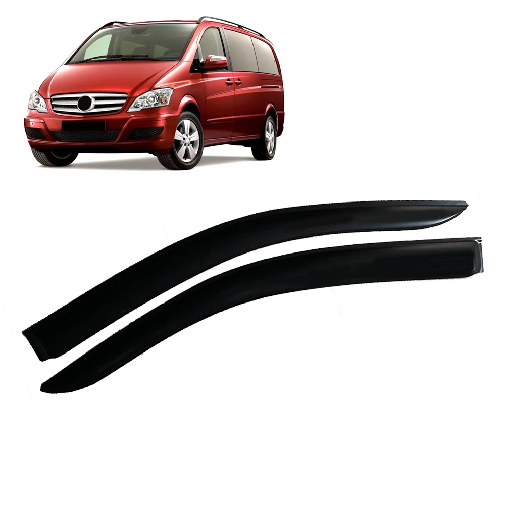 

Window Visor for MERCEDES-BENZ V-CLASS W639 2004-2007 2008 2009 2010 2011 2012 2013 2014 Wind Deflectors Rain Guards Door Visor